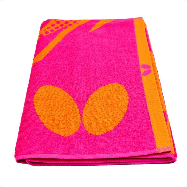 Butterfly Atomis Sports Towel - Rose - Folded
